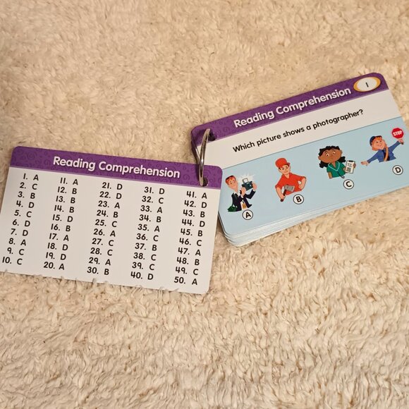 EUC ~ Lakeshore Language Test Prep Rings ~ Grade 1 - Picture 5 of 16